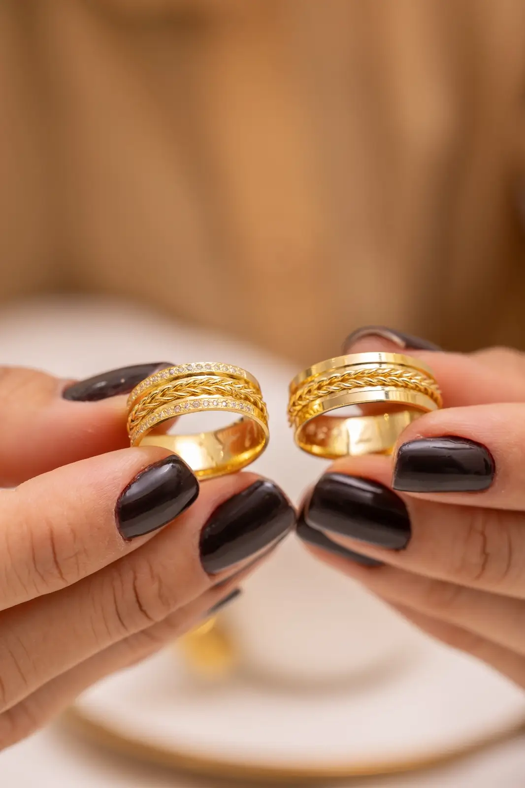 Ouro T614 - 40 Pedras